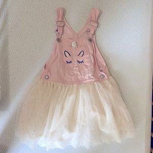 Oshkosh unicorn jumper dress NWOT